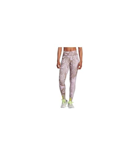 Womens/ladies Marble Leggings Purple Adidas