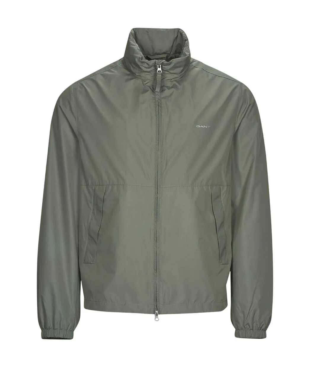 Mens Logo Windbreaker Green Gant-2
