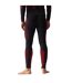 Legging Waw24useam166 Homme Noir Rouge 4F-2
