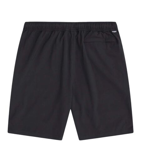Mens Albie Stretch Active Shorts Black Animal