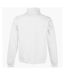 Fruit Of The Loom Mens Zip Neck Sweatshirt Top (White) - UTBC1370