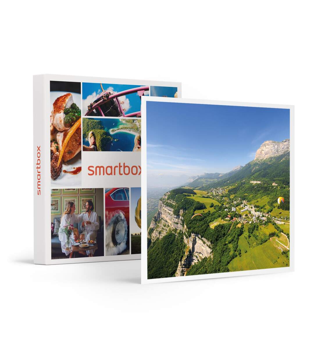 Baptême en parapente de 15 minutes au lac d'Annecy - SMARTBOX - Coffret Cadeau Sport & Aventure