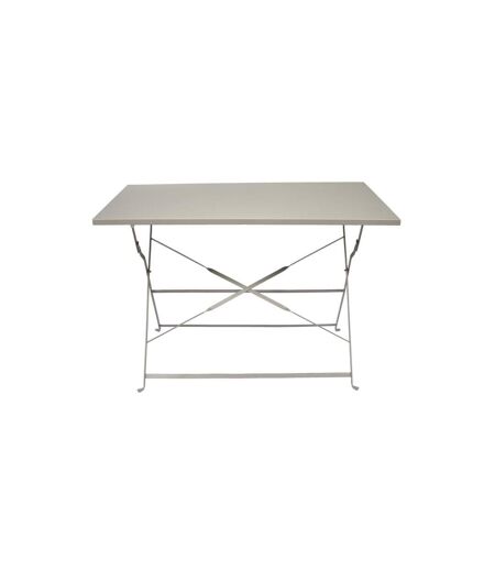 Table de Jardin Pliante Palerme 110cm Taupe