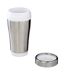 Elwood recycled stainless steel insulated 410ml tumbler one size white Generic-3