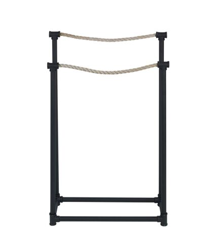 Porte-serviette indus Osuna - L. 50 x H. 85 cm - Noir