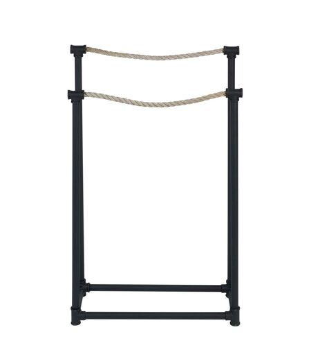 Porte-serviette indus Osuna - L. 50 x H. 85 cm - Noir