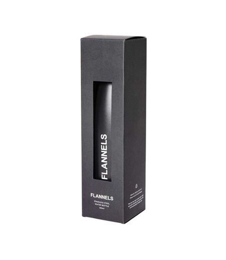 Metal Everyday 500ml Water Bottle One Size Black Flannels