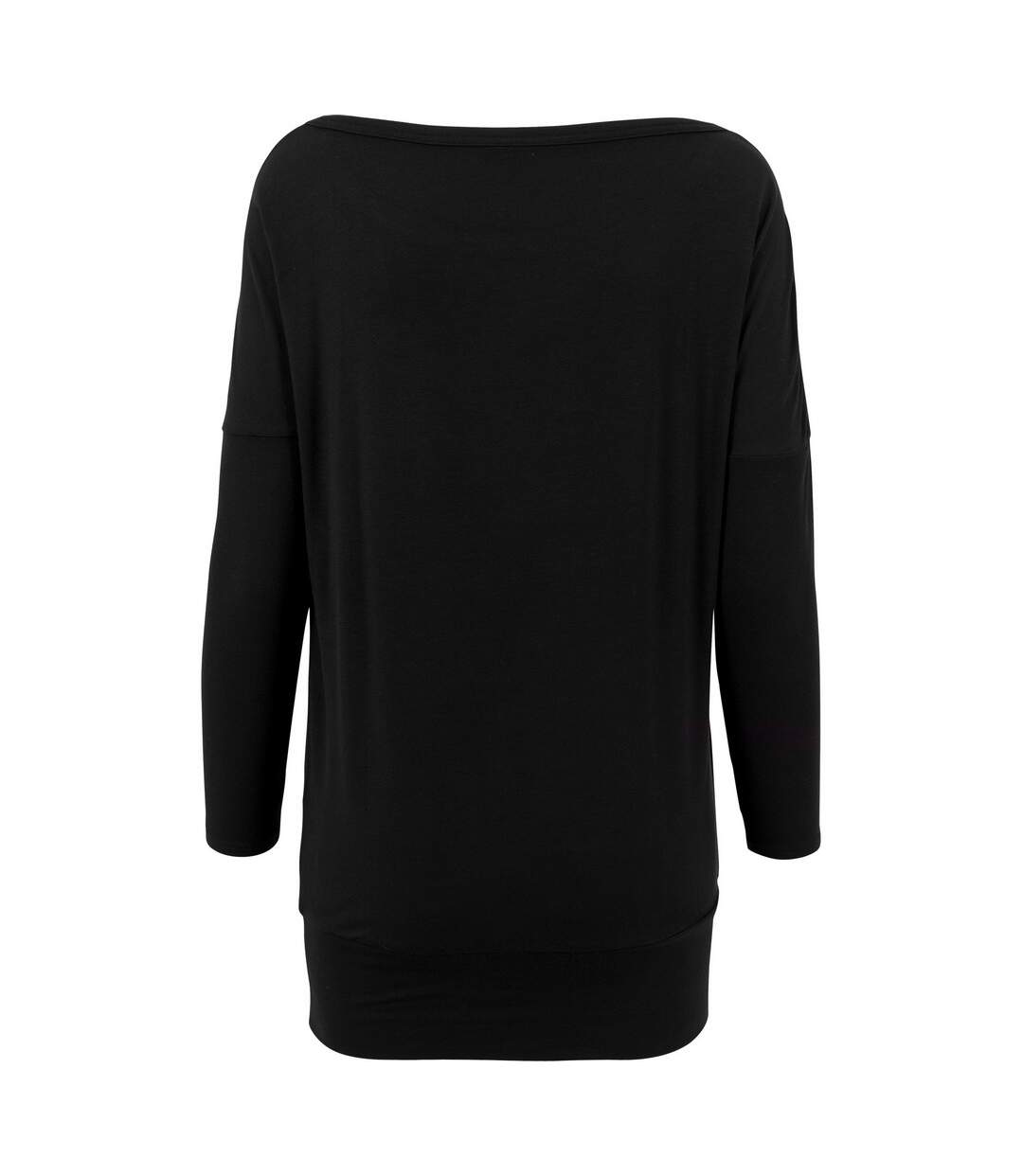 Sweat Manches Longues Femme Noir Build Your Brand-2