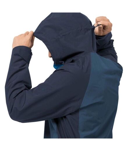 Veste Mount Isa Homme Bleu Bleu Marine Foncé Jack Wolfskin