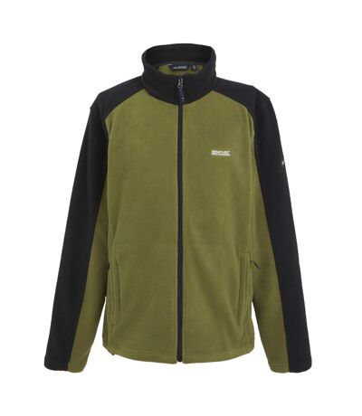 Veste polaire hedman homme vert néphrite / noir Regatta