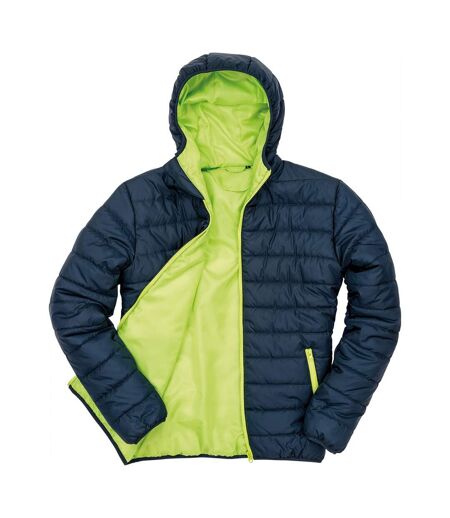 Core Doudoune Matelassée Hommes Bleu Marine Vert Result