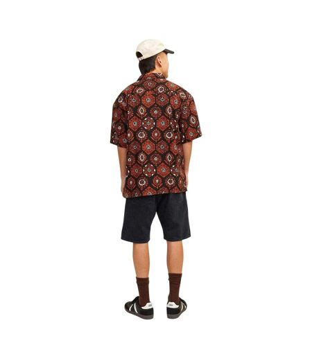 Mens Tony Jean Shorts Black Denim Jack And Jones