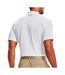 Polo blanc homme under armour tech 1290140-2