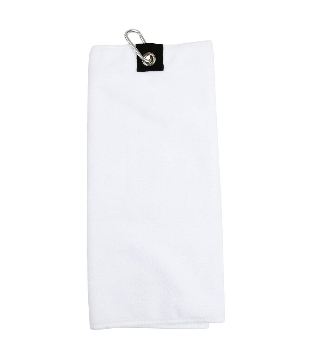 Towel City Microfibre Golf Towel (White) (One Size) - UTPC3036-1