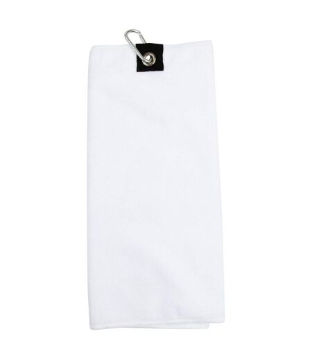 Towel City Microfibre Golf Towel (White) (One Size) - UTPC3036