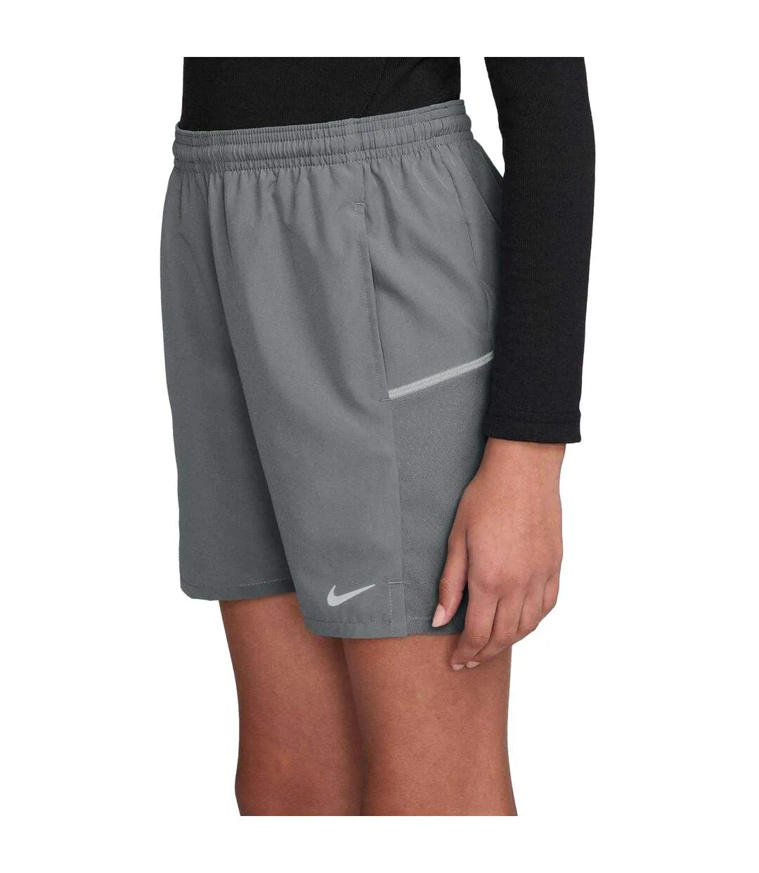 Short De Course Miler Femme Taupe Nike-3