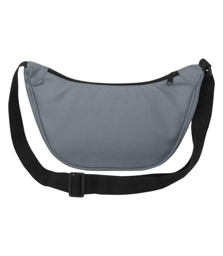 Byron recycled polyester 1.5l waist bag one size grey Generic