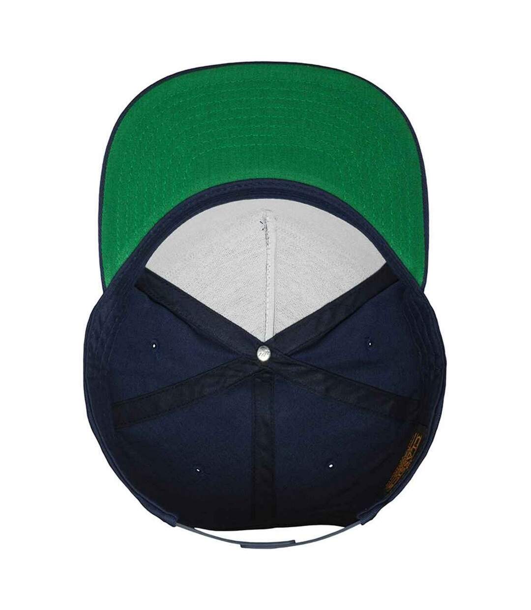 Casquette de baseball yupoong adulte bleu marine Flexfit-3