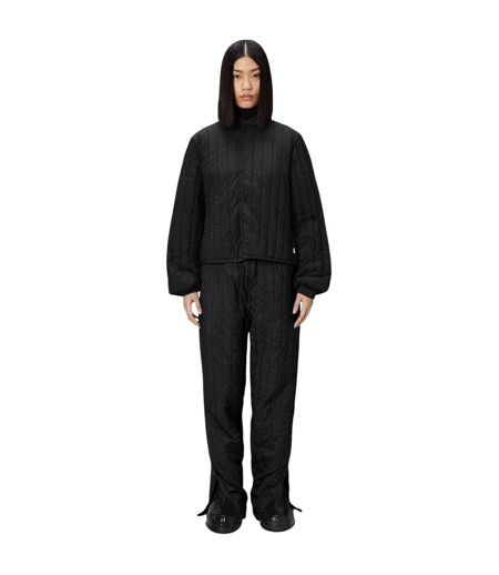 Blouson Aviateur Femme Noir Rains