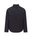 Unisex Adult Technical Quarter Zip Track Top Black Tombo-1