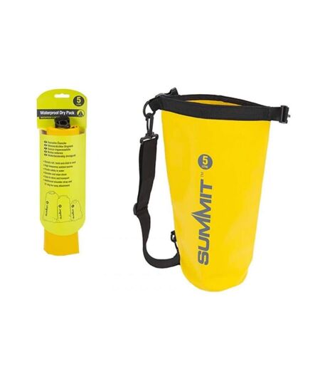 Sac Étanche Motif/style Logo Taille Unique Jaune Summit