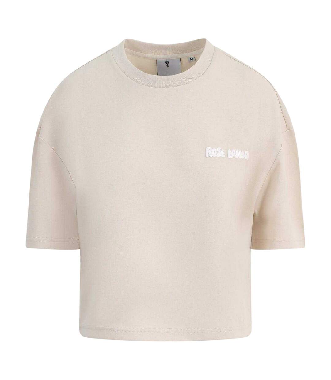 T-shirt Court Authentic Femme Sable Rose London-2