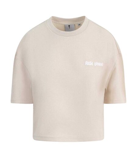 T-shirt Court Authentic Femme Sable Rose London