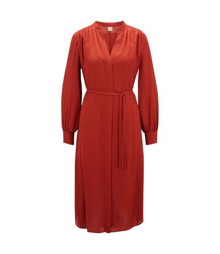 Robe Décontractée Dibanora Femme Rouge Boss