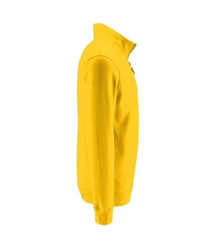 SOLS Mens Stan Contrast Zip Neck Sweatshirt (Gold) - UTPC3172