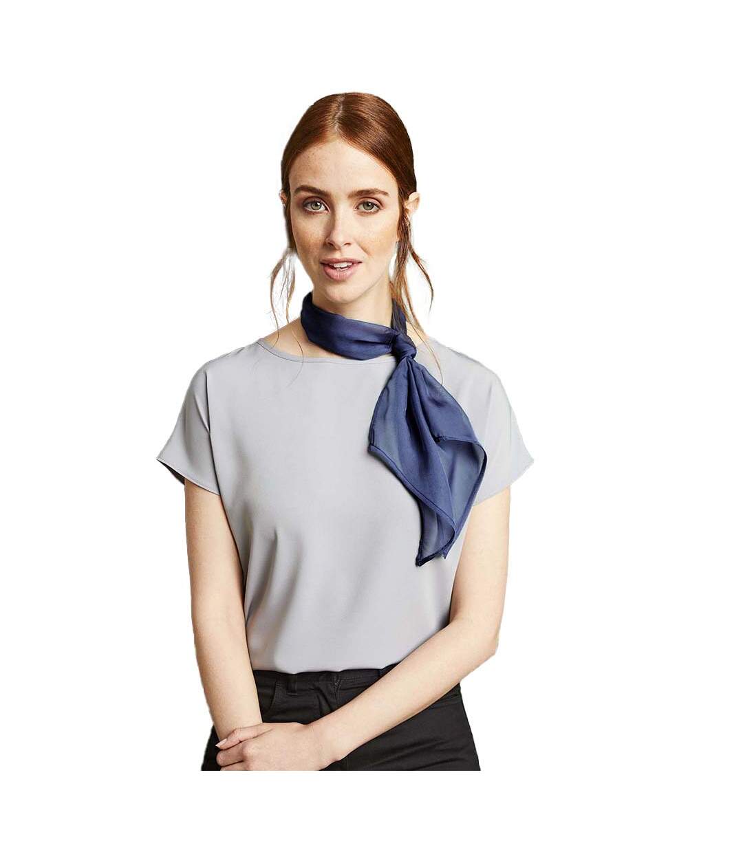 Foulard de travail femme taille unique bleu foncé Premier-2