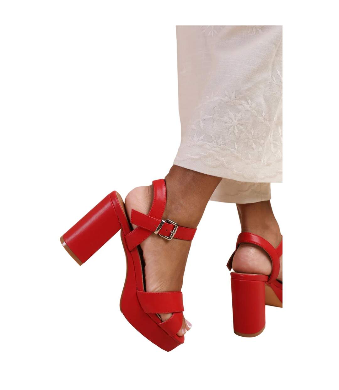 Talons hauts marcia femme rouge Where´s That From-2