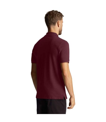 Polo Style Coordonnées Homme Bordeaux Lyle & Scott