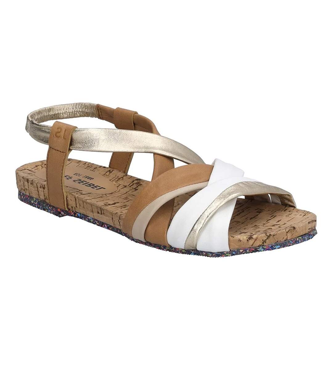 Sandales Henriette Femme Brun-beige Josef Seibel-1