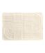 Tapis de Bain Design Strio 50x75cm Blanc-1
