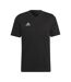 Mens Entrada 22 T-shirt Black Adidas-1