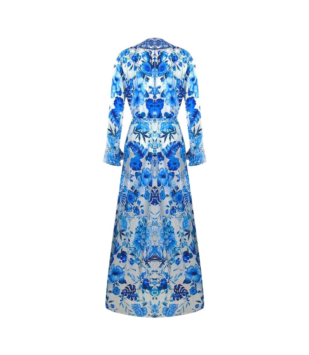 Womens/ladies Orchid Dress Blue Inoa-2