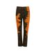 Jean Motif/style Éclaboussures De Peinture Femme Orange Noir Calvin Klein-1