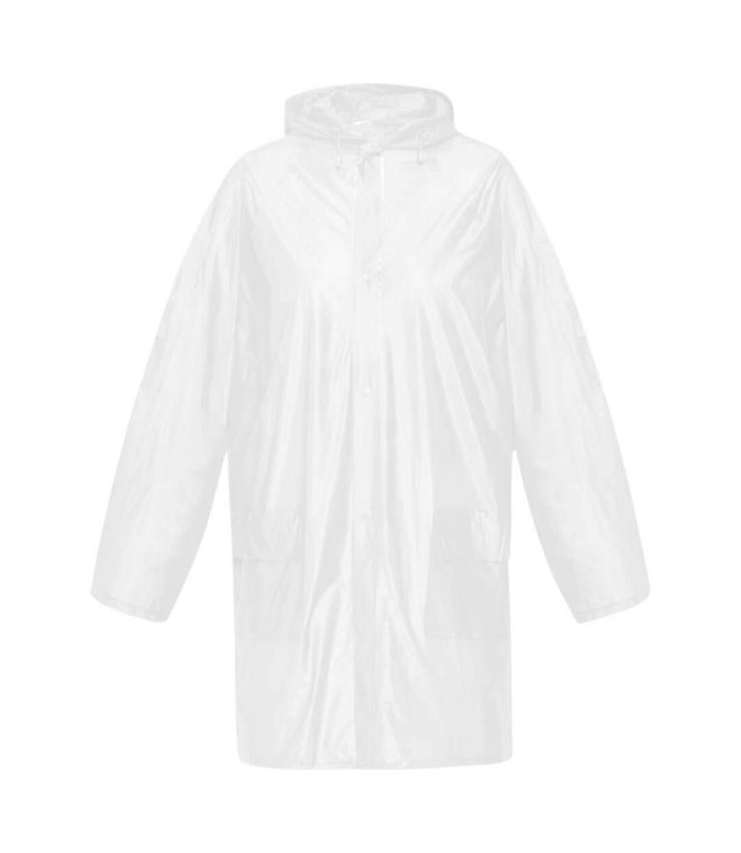 Unisex adult ada raincoat white Generic-1