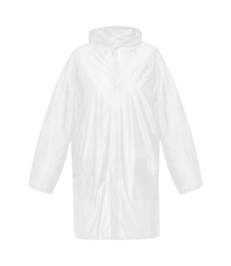 Unisex adult ada raincoat white Generic