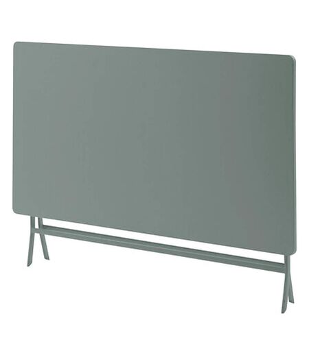 Table de jardin pliante rectangulaire 6 places GREENSBORO - Vert olive