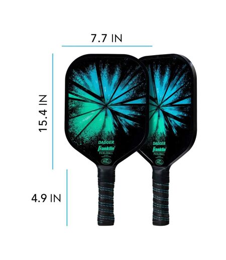 Set de raquettes et de balles de pickleball dagger taille unique multicolore Franklin