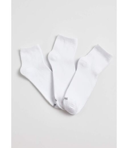 Lot de 3 Socquettes, essentiels unis