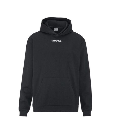 Sweat à capuche noir homme mixte craft  community 2.0
