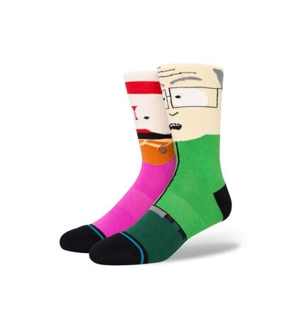 STANCE Chaussettes Homme Coton MR GARRISON Vert Rose SOUTH PARK