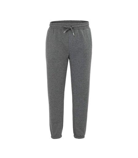 Mens Fleece Lined Jogging Bottoms Dark Grey SoulCal