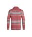 Mens caudale striped heavyweight ribbed rugby shirt baked apple Weird Fish