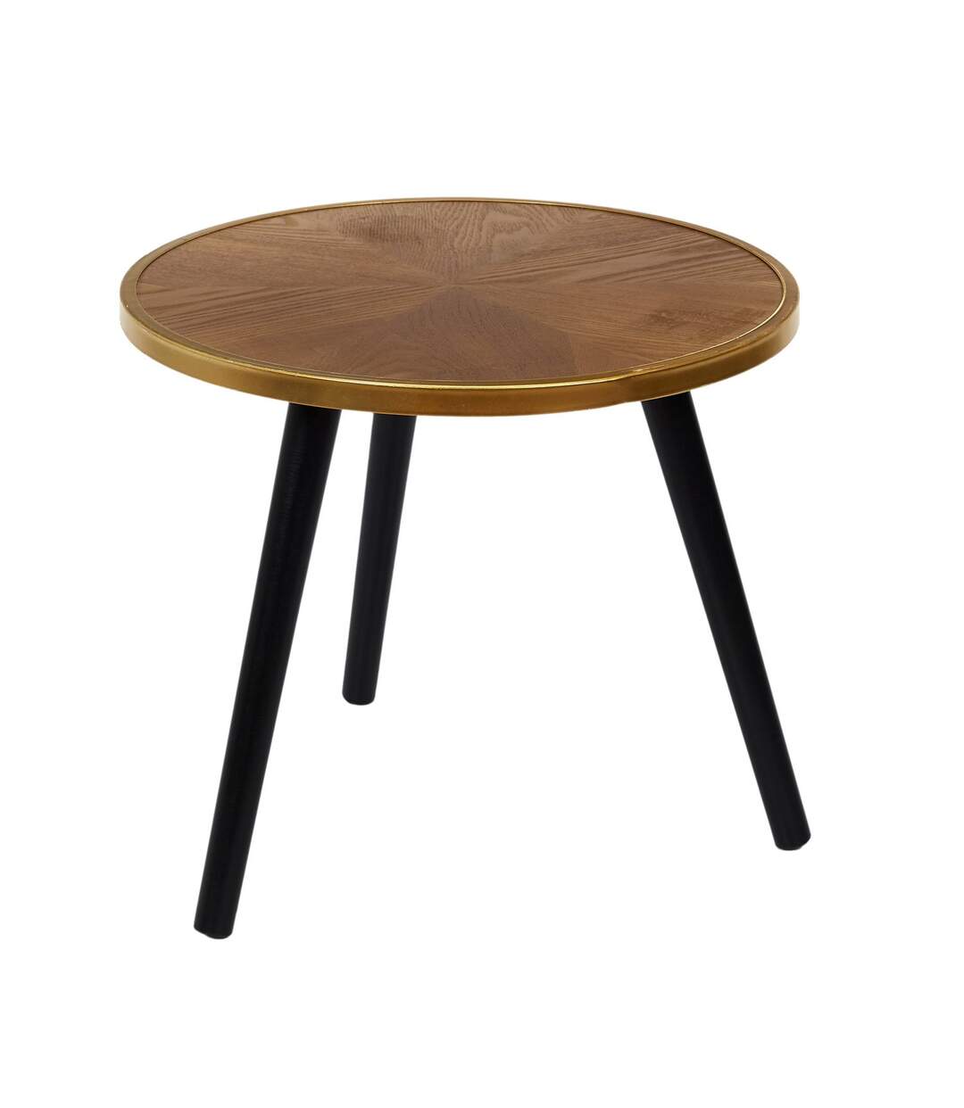 Duo de tables gigogne Felix - Noir et Doré-3
