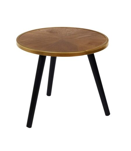 Duo de tables gigogne Felix - Noir et Doré