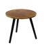 Duo de tables gigogne Felix - Noir et Doré-3