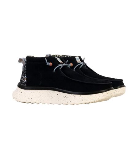 Basket Montante Cuir Hey Dude Wendy Peak Hi Suede